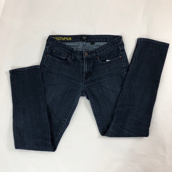J. Crew Toothpick stretch jeans denim size 28 (19) - Picture 3 of 8
